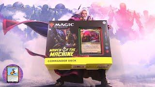 March of the Machine Commander Deck: Tinker Time Unboxed