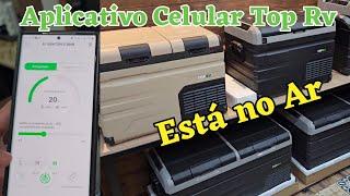 Aplicativo Celular Top Rv está no Ar Geladeiras 18 a 95 Litros