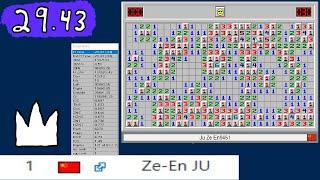 The Game That Made JZE (Ze En Ju) The Fastest Minesweeper Player Ever