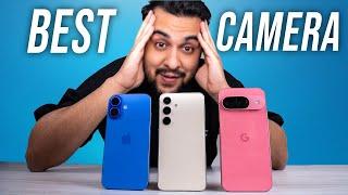 ULTIMATE Small Phone CAMERA Test ! iPhone 16 vs Samsung S24 vs Google Pixel 9