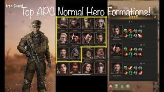 Last Shelter: Survival TOP APC NORMAL ORANGE HEROES FORMATIONS!