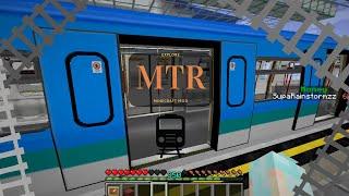 MTR Train Mod Demonstration / Exploration (Exploring My Minecraft World)