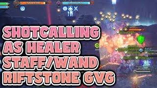 Shotcalling Professional - GvG Riftstone Fight Against Coast Healer Staff/Wand PoV