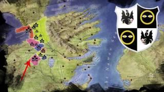 Houses of the Riverlands, Central Region of Westeros | Map of Known Houses