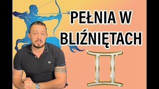 Pełnia w Bliźniętach: natłok myśli, zmienność percepcji i nastrojów