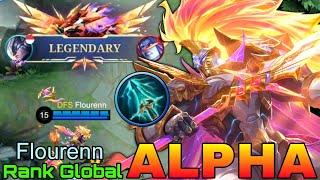 Legendary Alpha Monster Carry! - Top 1 Global Alpha by Flourenn - Mobile Legends