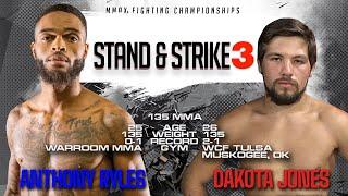 MFC SS3 Anthony Ryles VS Dakota Jones