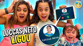 O LUCCAS NETO LIGOU PARA SARAH E ELOAH ?!