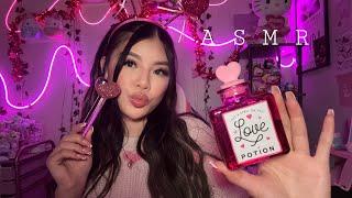 ASMR | Valentine's Day Spa Treatment  (personal attention, kisses, face touching)