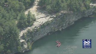 Teen found dead after attempting to swim across Westford quarry