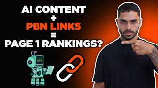 SEO Case Study: How I Ranked My Client With AI Content and PBN Backlinks