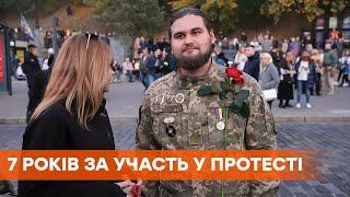 Разбитые окна. Ветерана АТО хотят посадить на 7 лет за участие в акции в поддержку Стерненка