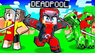 Playing as DEADPOOL in Minecraft!