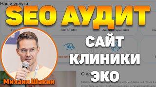 SEO аудит сайта клиники ЭКО