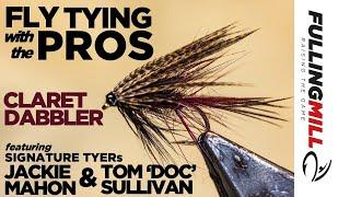 Fly Tying Tutorial: A Traditional Claret Dabbler for Irish Loughs with Jackie Mahon and Tom Sullivan