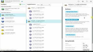 Add Drives to Expand the Existing Array (Logical Drive)