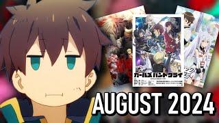 All The Anime I Watched This Month! (August 2024 + Previous Months)