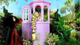 Barbie Rapunzel Bedroom Morning Routine - Cruise Ship with Elsa & Anna