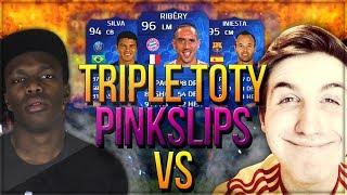 INSANE TOTY PINK SLIPS | KSI Vs MattHDGamer (FIFA 14)