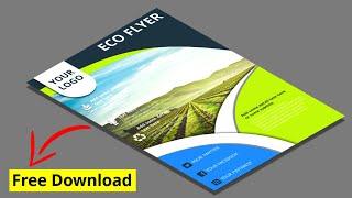 Creative A4 Flyer Design - PowerPoint Tutorial