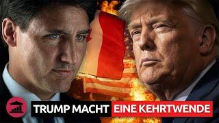 Kanada schlägt zurück: Trudeau fordert Trump in Sachen Zölle heraus | @VisualPolitikDE