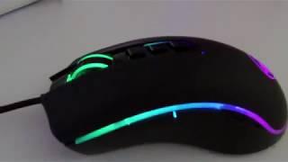 REDRAGON M711 COBRA RGB Gaming Mouse Unboxing