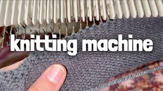 Setting up my Silver Reed LK 150 Knitting Machine (disclaimer this is not a tutorial lol)