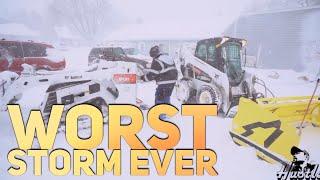 Snow Removal company tries to keep up with Winter Storm Jaxon 2018