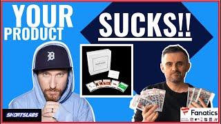 GARY VEE - FANATICS SPORTS CARD RELEASE SUCKS! JOSH LUBER VeeFriends & Zerocool Cards