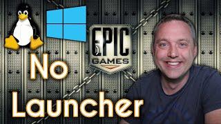 Launch Epic Games without Launcher