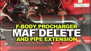 98-02 Camaro Procharger MAF Delete Piping