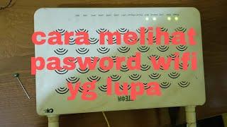 cara melihat pasword wifi yg lupa tanpa reset modem#zte