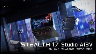 Stealth 17 Studio A13V – Slim．Sharp．Stylish | MSI