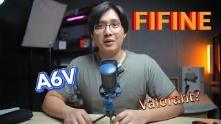 @gyverr Showcases How to Get Better Sound Quality with A FIFINE A6V USB Condenser Mic  in Valorant