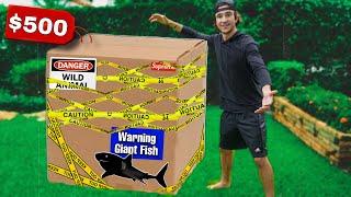 UNBOXING THE BIGGEST MYSTERY FISH BOX YET... (what's inside?)