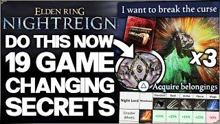 Elden Ring Nightreign - 19 OP RUN WINNING Tips & Secrets You Didn't Know About - Easy Wins Guide!