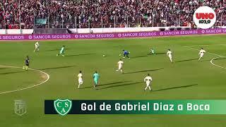 Gol de Gabriel Diaz a Boca