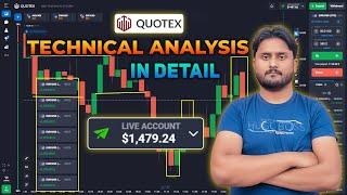 How to trade technical analysis | quotex live technical analysis today | quotex new strategy 2024