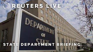 LIVE: State Department spokesperson holds briefing