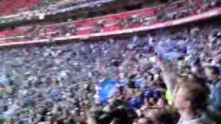 EVERTONIANS GO WILD JUST AFTER SEMI FINAL PENALTY SHOOTOUT 2009