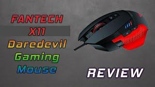 Fantech X11 Daredevil RGB Gaming Mouse Review