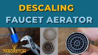 Descale Your Faucet Aerator To Save Water And Money