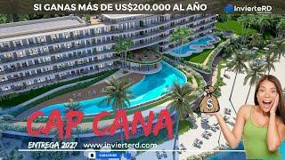 OPORTUNIDAD DE INVERSIÓN EN CAP CANA TOMALA SI GANAS MÁS DE US$200K AL AÑO.