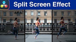 EASY Split Screen Effect You Can Create in DaVinci Resolve | Beginner Tutorial