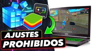 BRUTAL!! AJUSTES PROHIBIDOS Y COMPLETOS para BLUESTACKS Y MSI!!! Como CONFIGURAR Bluestacks 2024