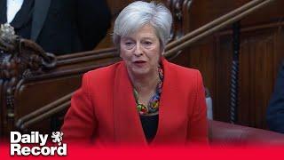 Theresa May attempts Scottish accent in House of Lords maiden speech