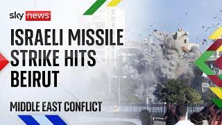 At least 18 people killed after Israeli strike near Beirut hospital | Israel-Hezbollah conflict