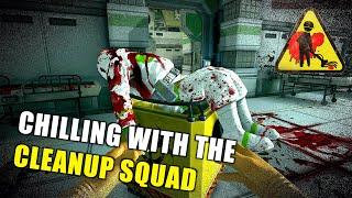 Chilling with the Cleanup Squad | Viscera Cleanup Detail | Science Lab co-op gameplay | Part 1