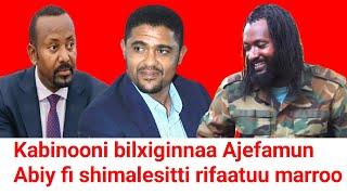 ODUU Hatattamaa Kabinooni bilxiginnaa hedduun Ajefamuu | Moha Oromo