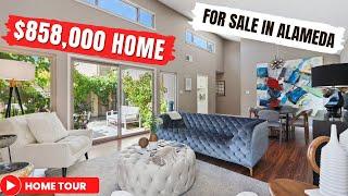 2bd/2bath one-story Alameda Bay Farm townhome FOR SALE: $858,000! Alameda California townhome tour